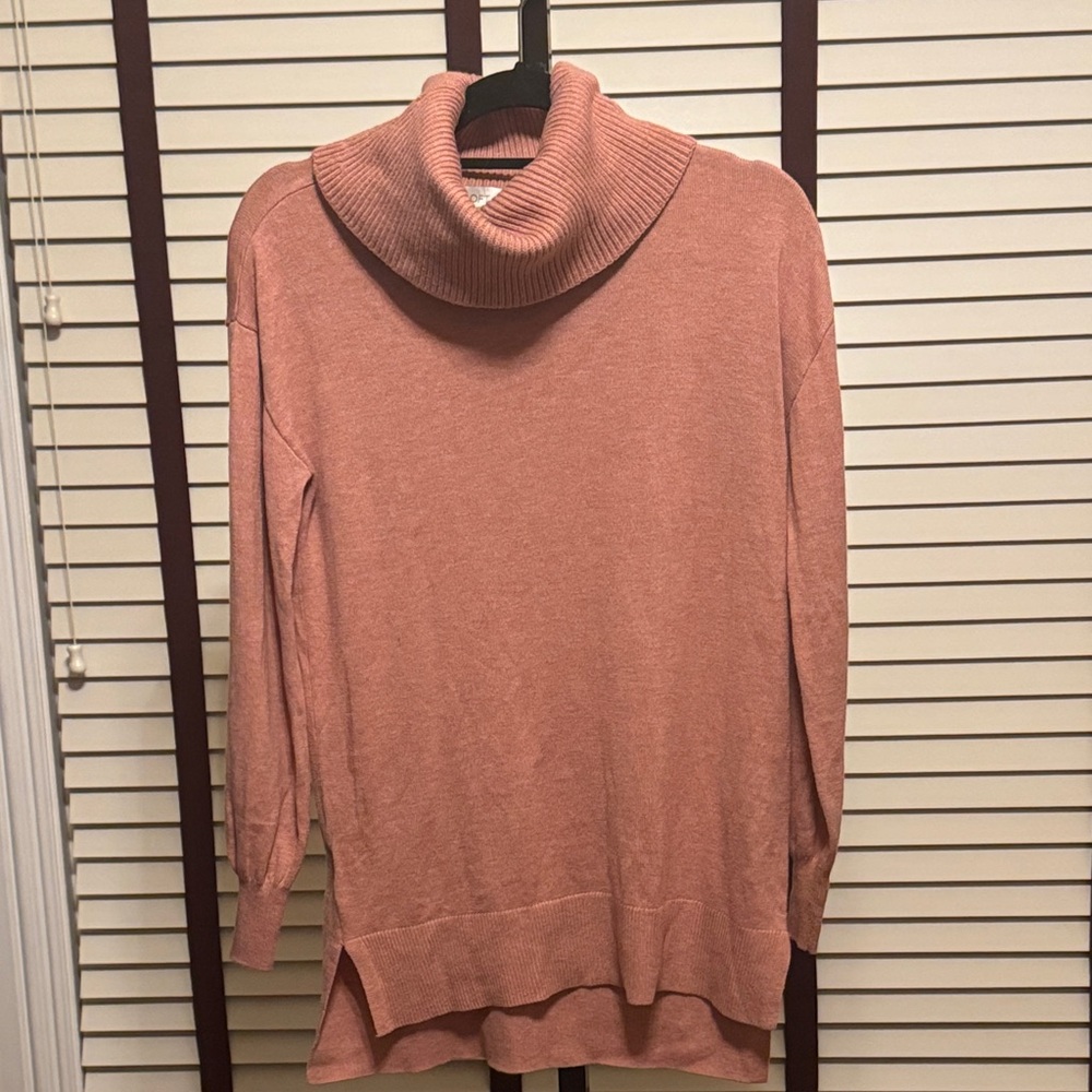 LOFT Soft Rose Cowl Neck Sweater -NWT